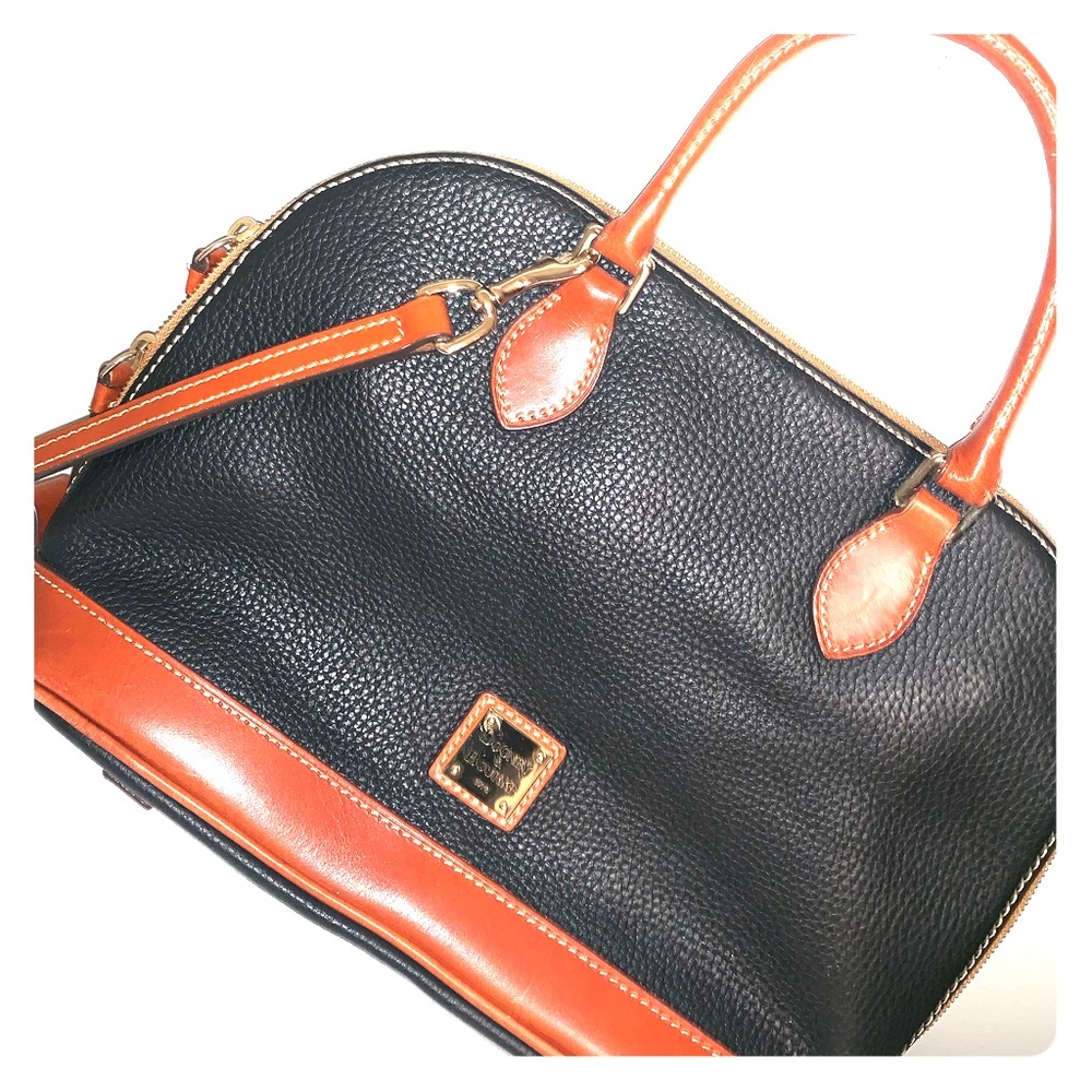 Dooney & Bourke Pebble Collection Black PERF COND